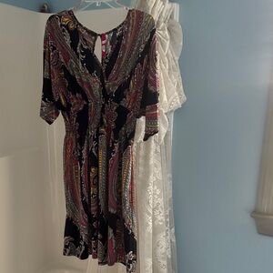 Christina Multicolor Paisley Dress